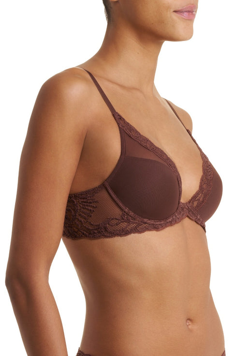 Natori Feathers Plunge T-shirt Bra