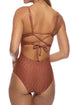 Luli Fama Muse Glow Square Neck One Piece