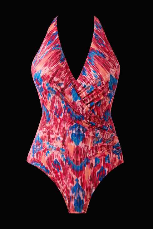 Miraclesuit Ikat Dorado Wrapsody One Piece