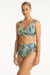 Sea Level Wildflower G Cup Cross Frt Bra