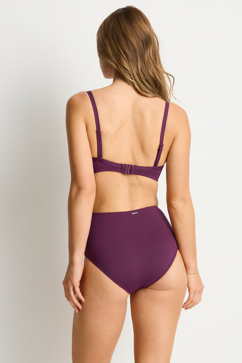 Sea Level Gathered Side High Waist Pant
