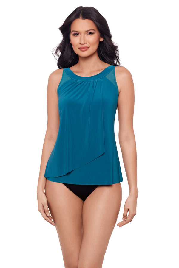 MiracleSuit Illusionists Ursula Tankini Top DD-Cup