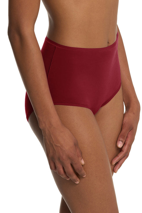 Natori Bliss Bare Cotton High Waist Brief