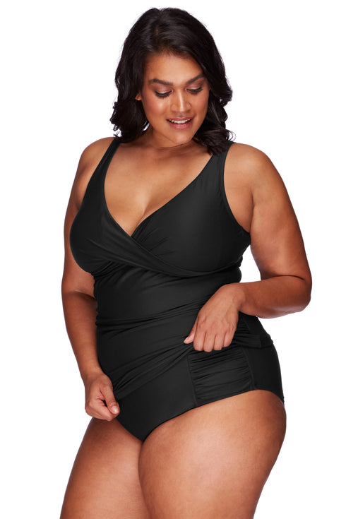 Artesands Hues Delacroix Cross Front D-G Cup Tankini Top