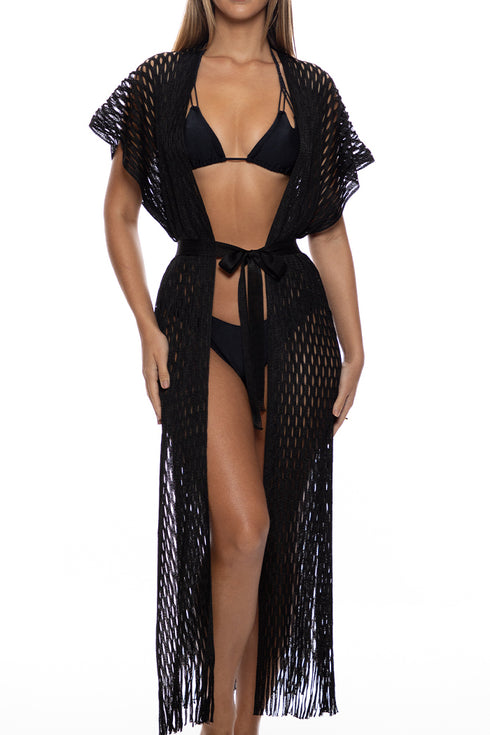 Luli Fama Caught Up Long Caftan