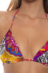 Luli Fama Wild Voltage Seamless Triangle Top