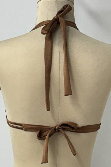 Luli Fama Cosita Buena Halter Triangle Top