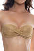 Luli Fama Golden Sunset Underwire Push Up Bandeau Top