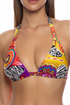 Luli Fama Wild Voltage Triangle Halter Top