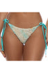 Luli Fama Bloom Illusions Seamless Ruched Back Brazilian Tie Side Bottom