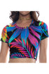 Luli Fama Neon Nights Crop Top
