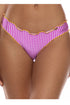 Luli Fama Paradise Check Wavy Full Ruched Back Bottom