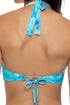 Luli Fama Aqua Dreams Cross Front Halter Top