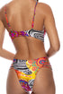 Luli Fama Wild Voltage Strappy Sides Bodysuit