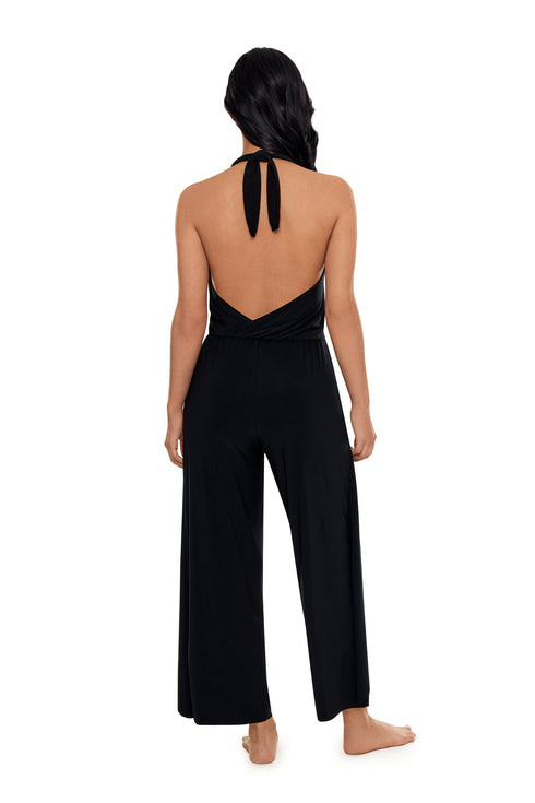 MagicSuit Solid Cover Ups Cvrup Jumpsuit