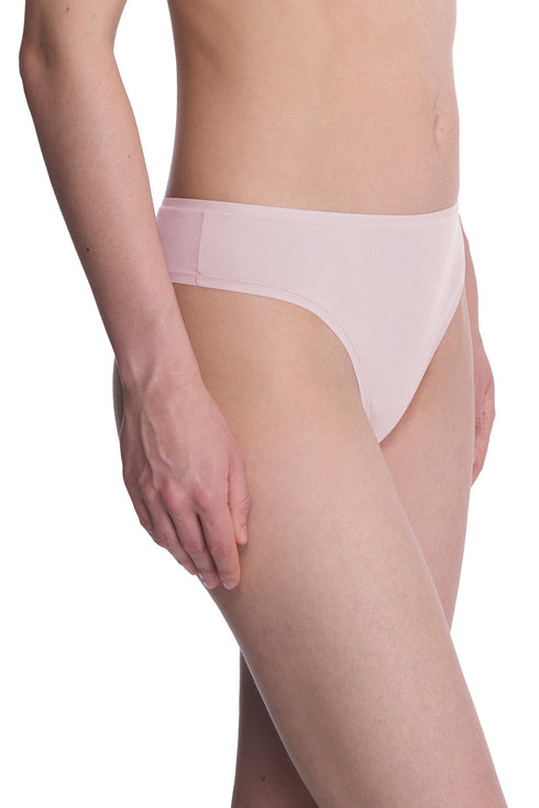 Natori Bliss Bare Cotton Thong