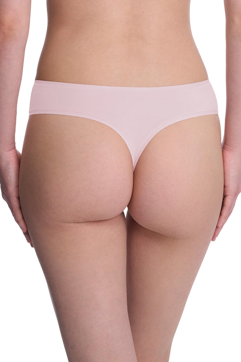 Natori Bliss Bare Cotton Thong