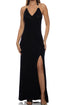 Luli Fama Femme Allure Rings Halter Long Dress