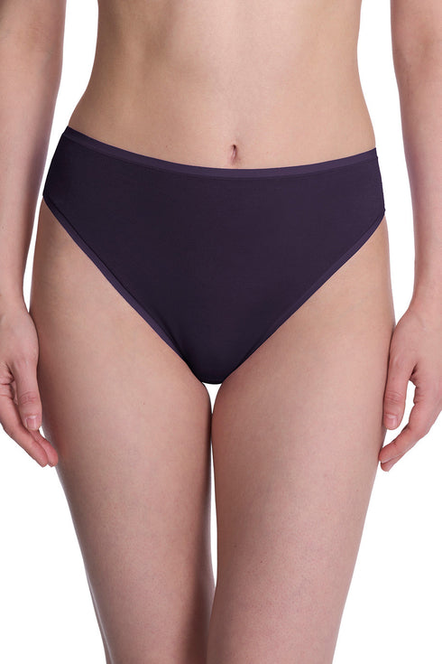 Natori Bliss Bare Cotton High Cut Brief