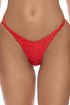 Luli Fama Sunkiss Glow Strap Ring Thong Bottom