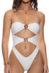 Luli Fama Sunkiss Glow Cut Out One Piece