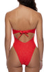 Luli Fama Sunkiss Glow Cut Out One Piece