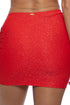 Luli Fama Sunkiss Glow Scrunched Up Mini Skirt