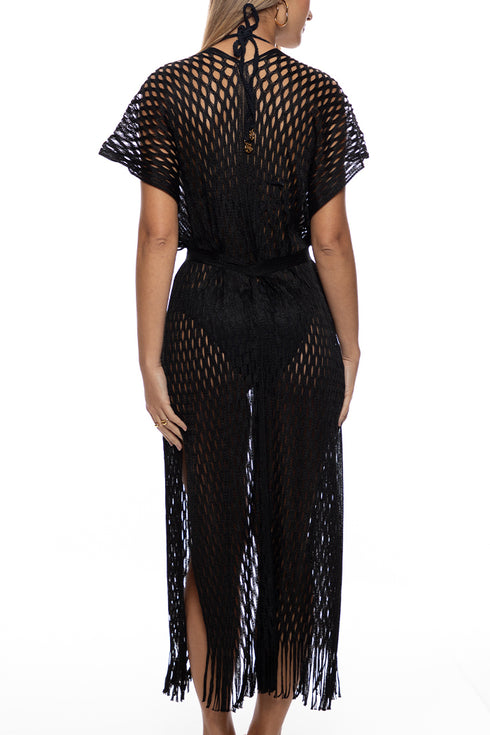Luli Fama Caught Up Long Caftan