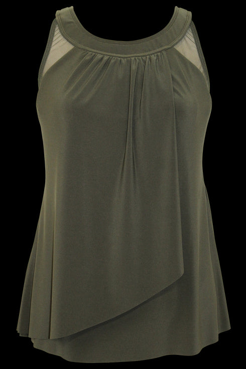 MiracleSuit Illusionists Ursula Underwire Tankini Top