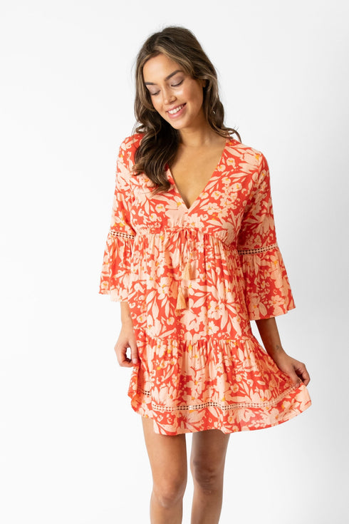 Koy Resort Valencia Bell Sleeve Cover Up