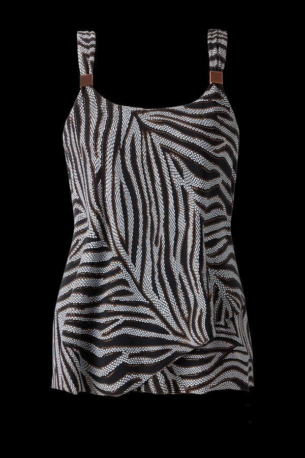 Miraclesuit Zirconic Dazzle Tankini Top