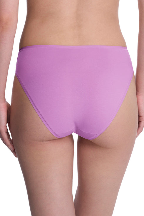 Natori Bliss Bare Cotton High Cut Brief