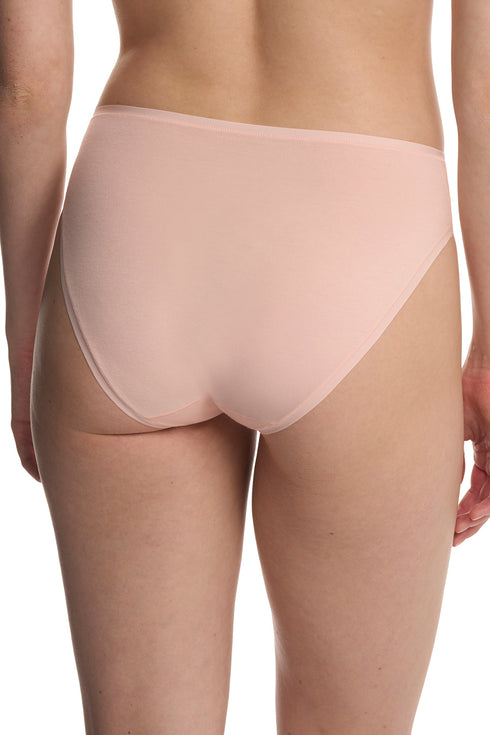 Natori Bliss Bare Cotton High Cut Brief