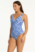 Sea Level Somerset Cross Front Tankini Top