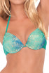 Luli Fama Siete Mares Seamless Plunge Underwire Push Up Top