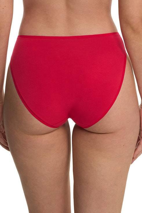 Natori Bliss Bare Cotton High Cut Brief