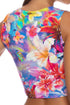 Luli Fama Underwater Dreaming Ruched Tank Top