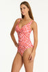 Sea Level Somerset Cross Front Tankini Top
