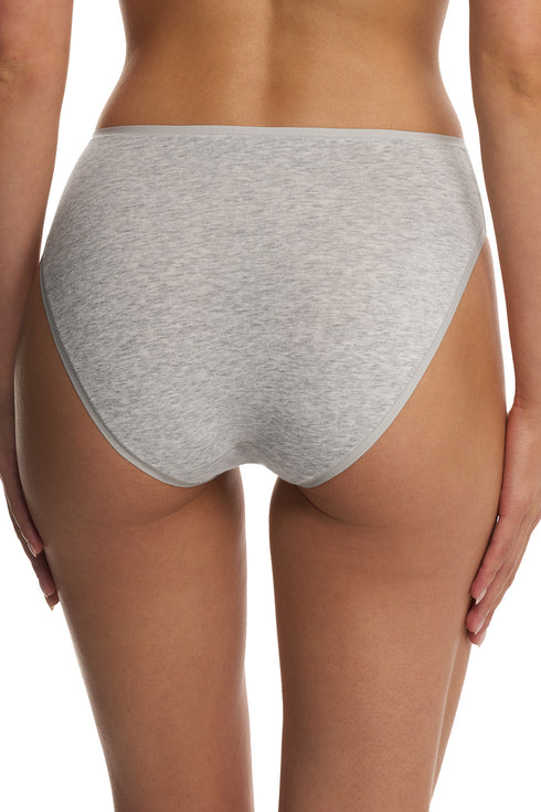 Natori Bliss Bare Cotton High Cut Brief