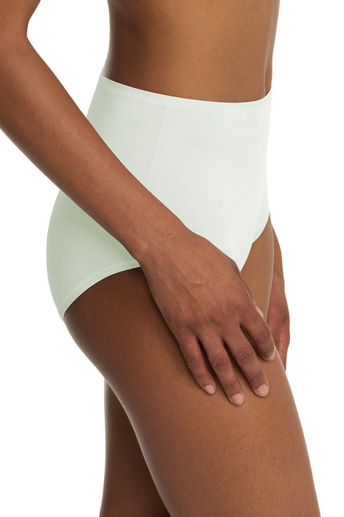 Natori Bliss Bare Cotton High Waist Brief
