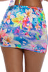 Luli Fama Underwater Dreaming Scrunched Up Mini Skirt