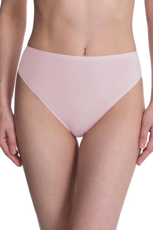 Natori Bliss Bare Cotton High Cut Brief
