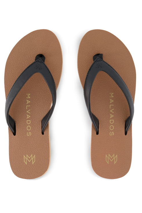 Malvados Marley Noir Flip Flops