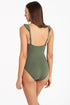 Sea Level Essentials Frill One Piece