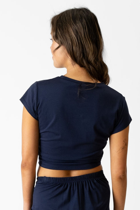 Koy Resort Laguna Beach Tie Front Top