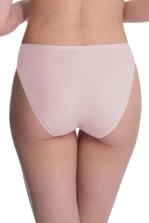 Natori Bliss Bare Cotton High Cut Brief