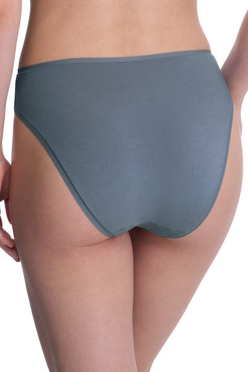 Natori Bliss Bare Cotton High Cut Brief