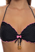 Luli Fama Spotted With Love Wavy Tunnel Bandeau Top