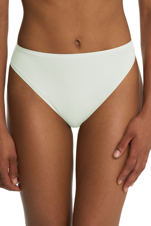 Natori Bliss Bare Cotton High Cut Brief