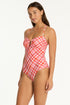 Sea Level Somerset U Bar Bandeau One Piece